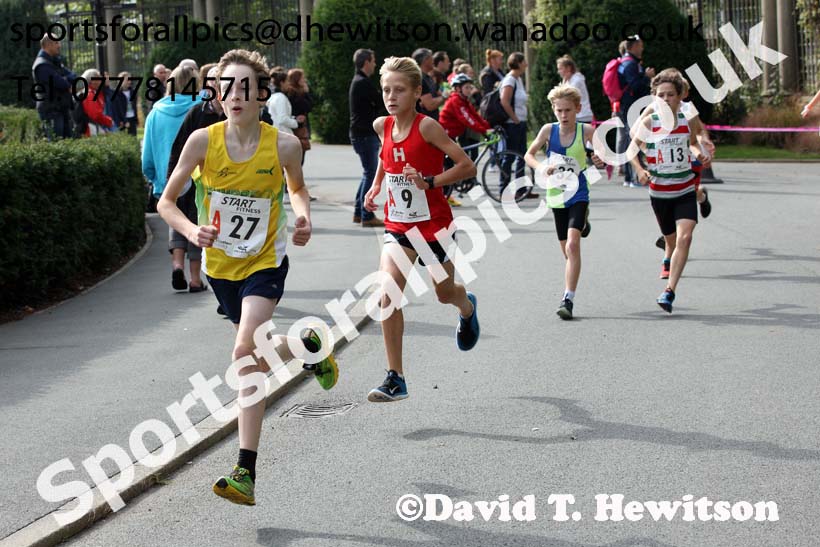 Boys under-13s, Northern Road Relays, Blackpool. Photo: David T. Hewitson/Sports for All Pics